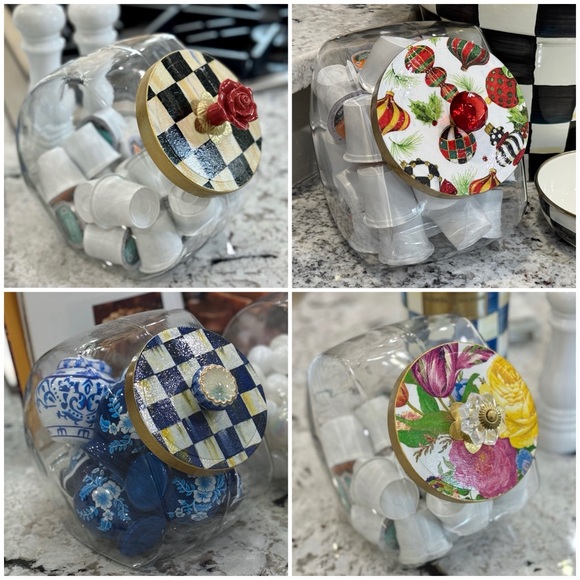 DESIGNER INSPIRED MacKenzie Childs Hand Crafted Home Decor - Picture 7 of 16